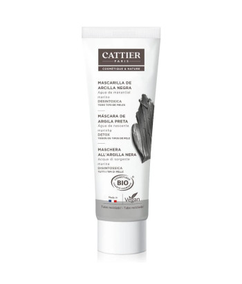Masque à l'Argile Noire 100ml - CATTIER PARIS