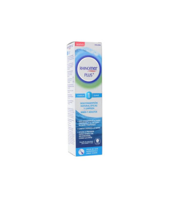 Rhinomer Plus+ Force 1 Doux 125ml - Hygiène Nasale Naturelle