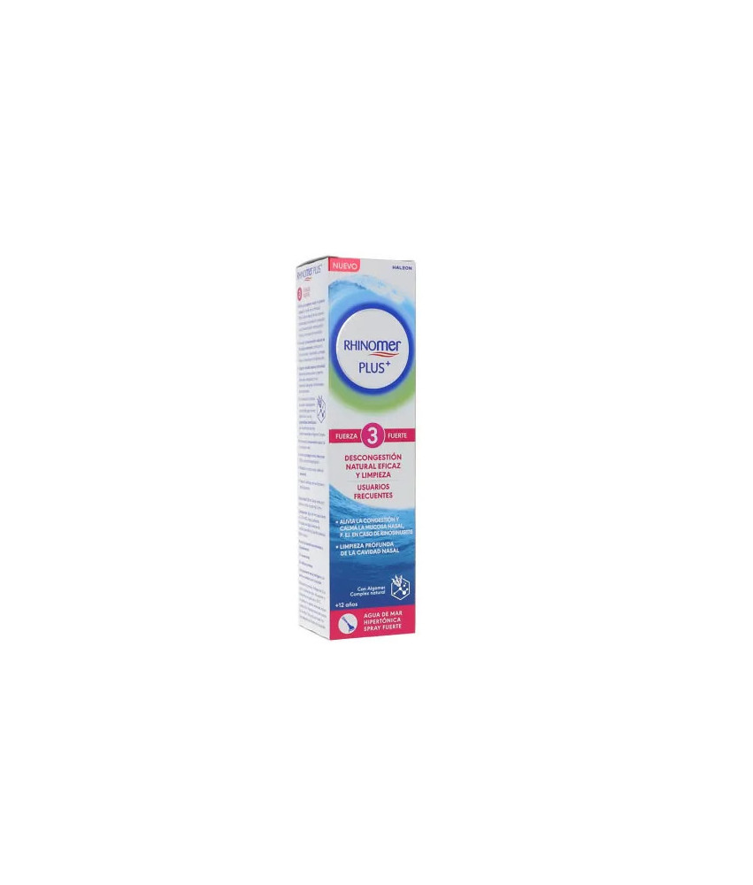 Rhinomer Plus+ Force 3 Forte 125ml: Solution Nasale Puissante