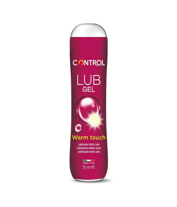 Gel lubrifiant Control Warm Touch 75ml - Accueil