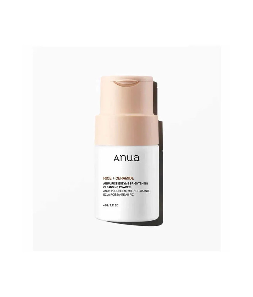 Nettoyez votre peau en profondeur avec la poudre nettoyante Anua Rice Enzyme Brightening 40g