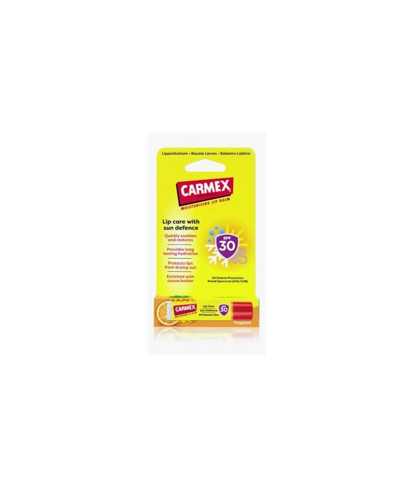 Baume À Lèvres Carmex SPF30 Tropical