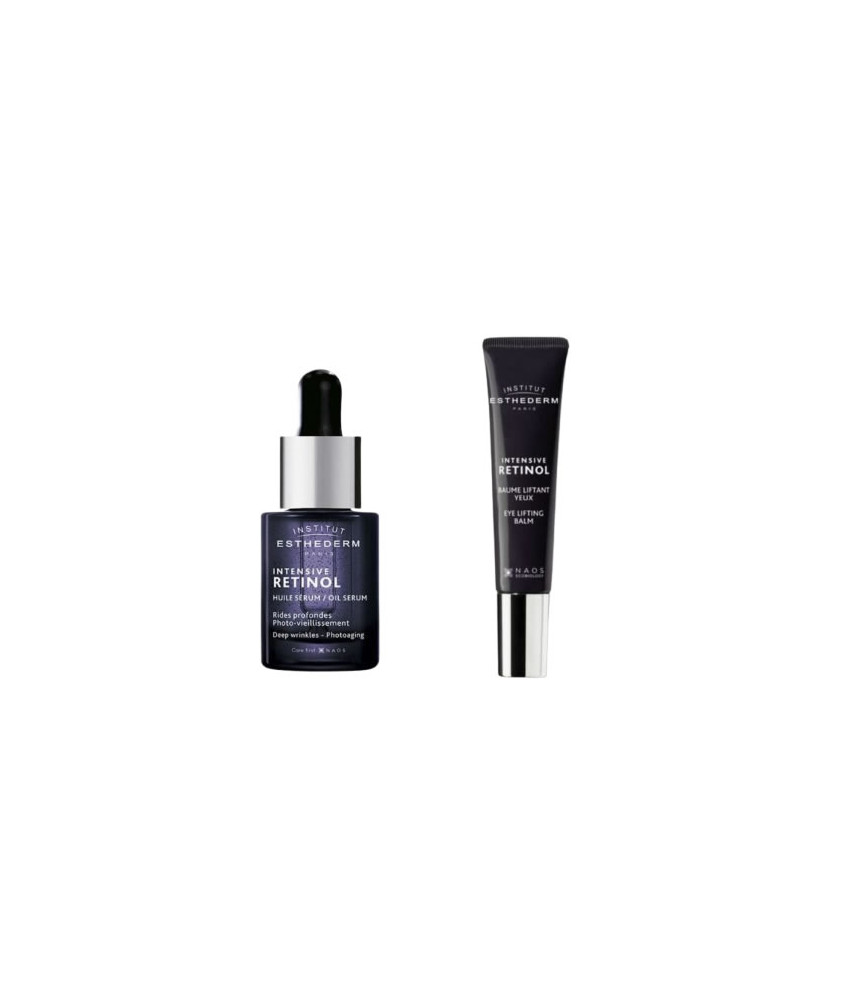 Coffret 2 produits Sérum Intensif Au Rétinol 15ml Institut Esthederm