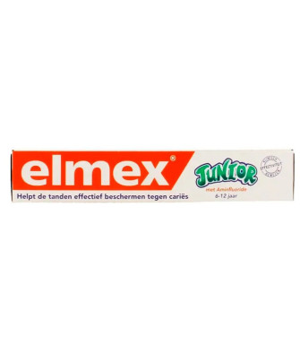 Elmex Dentifrice Junior 6-12 Ans 75ml  