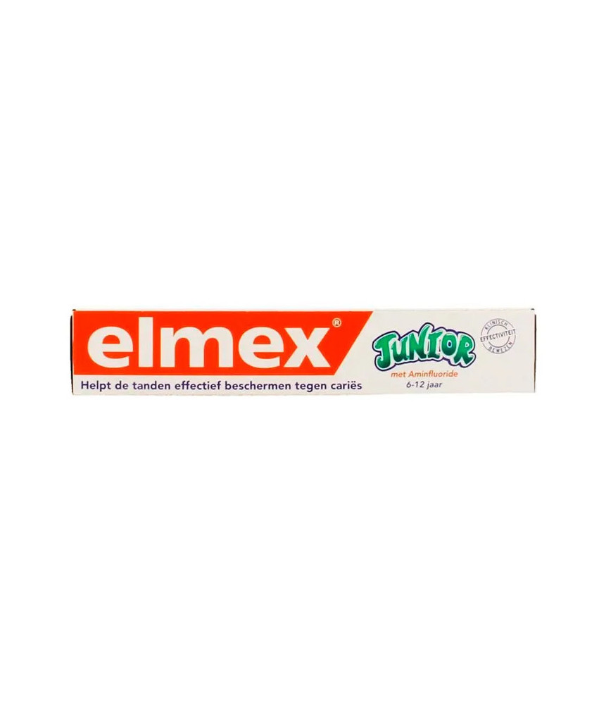 Elmex Dentifrice Junior 6-12 Ans 75ml  