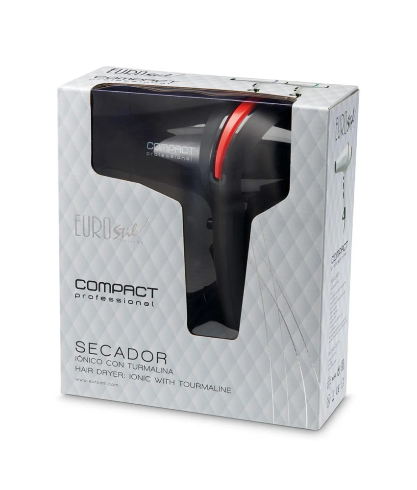 Eurostil Compact Profesional Secador Con Turmalina 2000w 1un