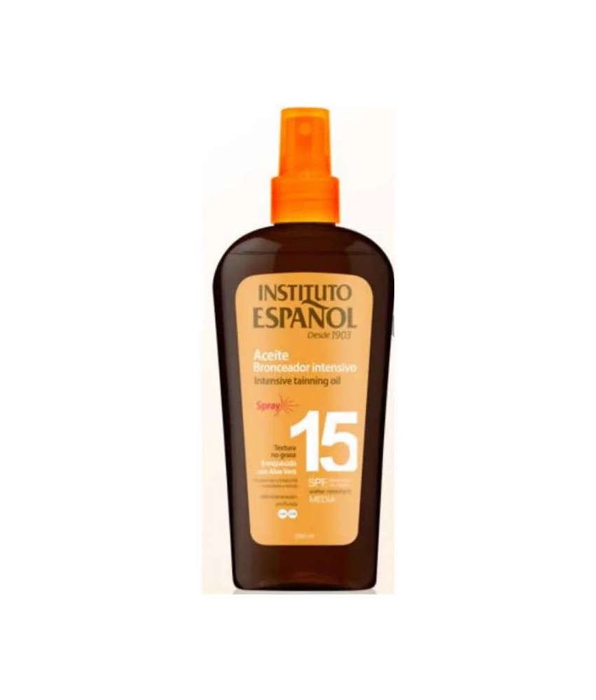 Instituto Español Intensive Tainning Oil Spf15 Spray 250ml