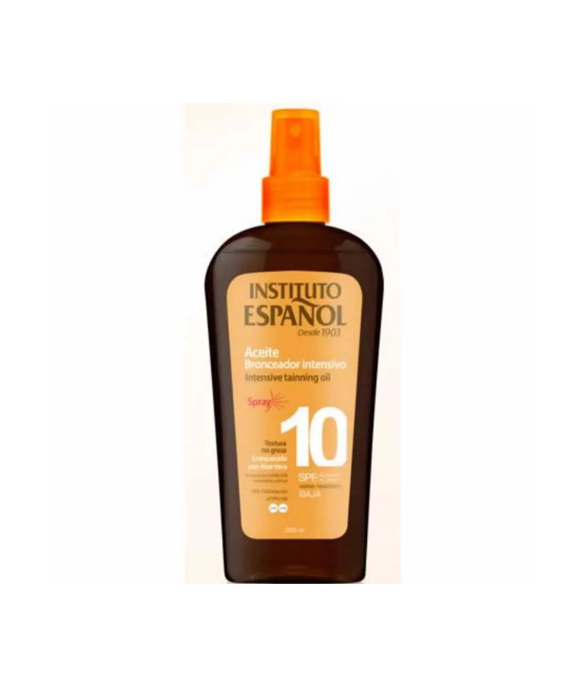 Instituto Español Intensive Tainning Oil Spf10 Spray 250ml
