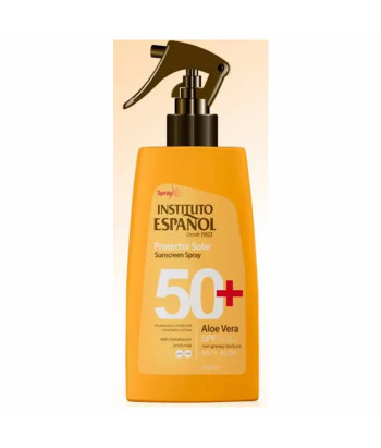 Instituto Español Sunscreen Spray Aloe Vera Spf50 300ml