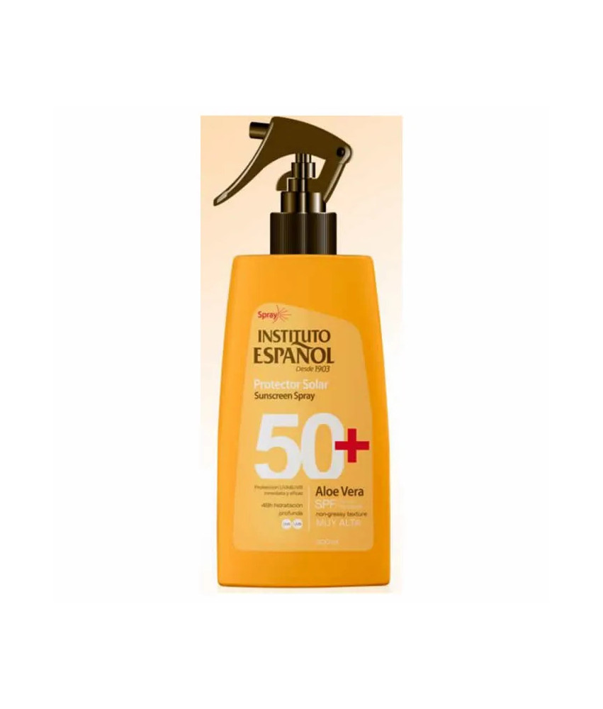 Instituto Español Sunscreen Spray Aloe Vera Spf50 300ml