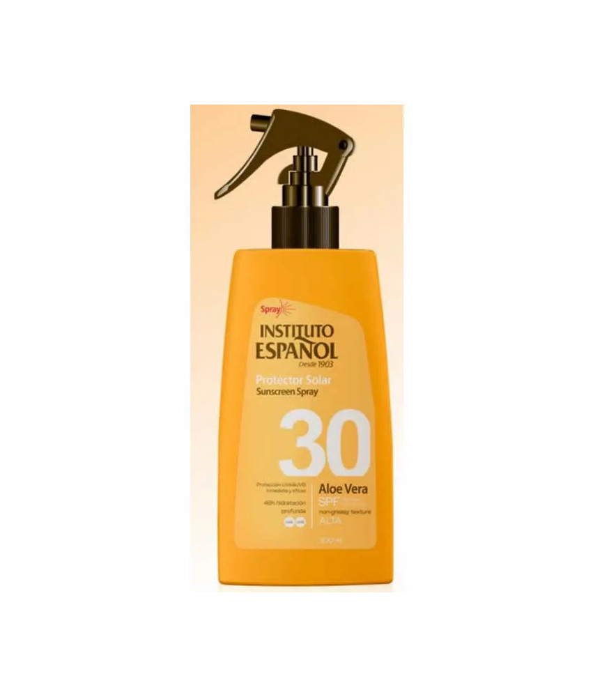Instituto Español Sunscreen Spray Aloe Vera Spf30 300ml