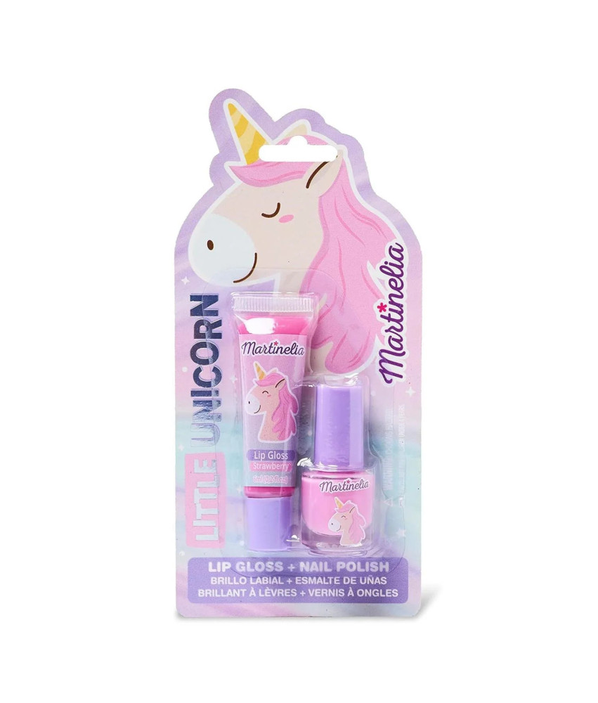 Martinelia Little Unicorn Brillo De Labios 1un Lacas De Uñas 1u