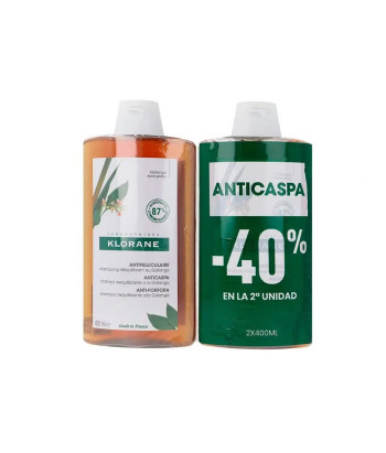 Klorane Duplo Shampoing Galanga 2x400ml
