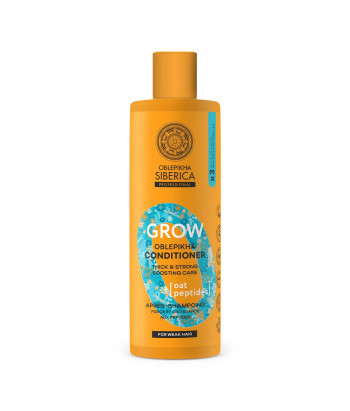Natura Siberica Oblepikha Grow Peptides Acondicionador Cabello Debil 400ml