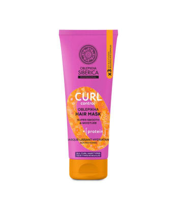 Natura Siberica Oblepikha Curl Protein Mascarilla Capilar 200ml
