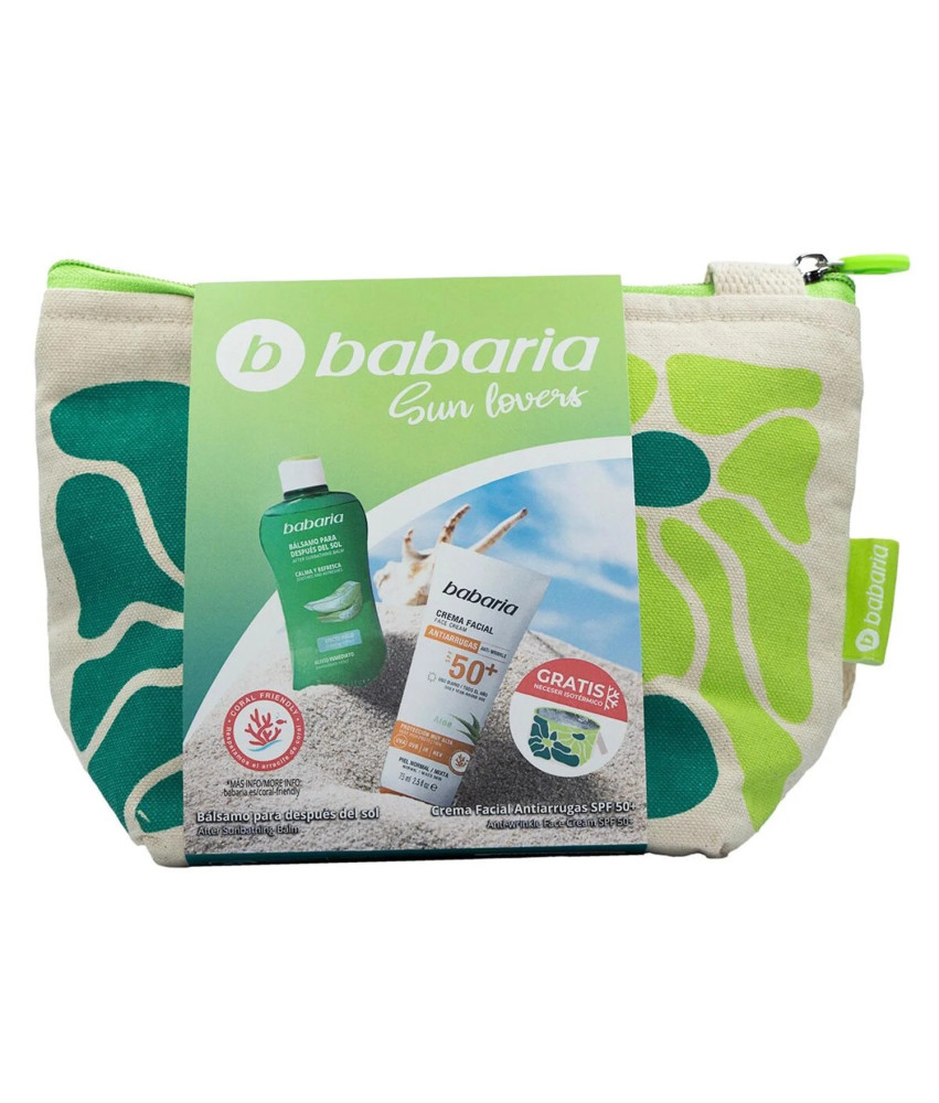 Babaria Protector Crema Facial Spf50 75ml Balsamo After Sun 1u