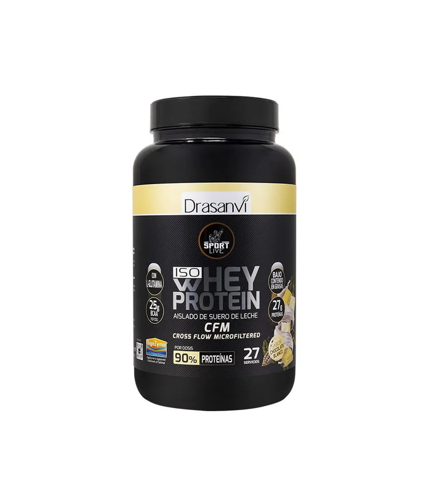 Drasanvi Whey Protein Chocolat Blanc 800g