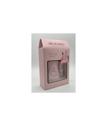 Instituto Español Aire De Sevilla Rose For Her Edt Spray 100ml Body Mist 50ml Ts