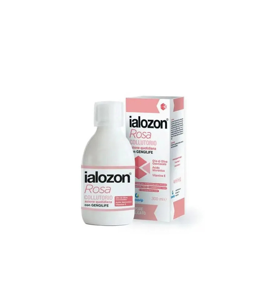 Bain de bouche rose Gemavip Ialozon 300ml