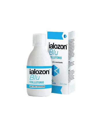 Bain de bouche bleu Gemavip Ialozon 300ml