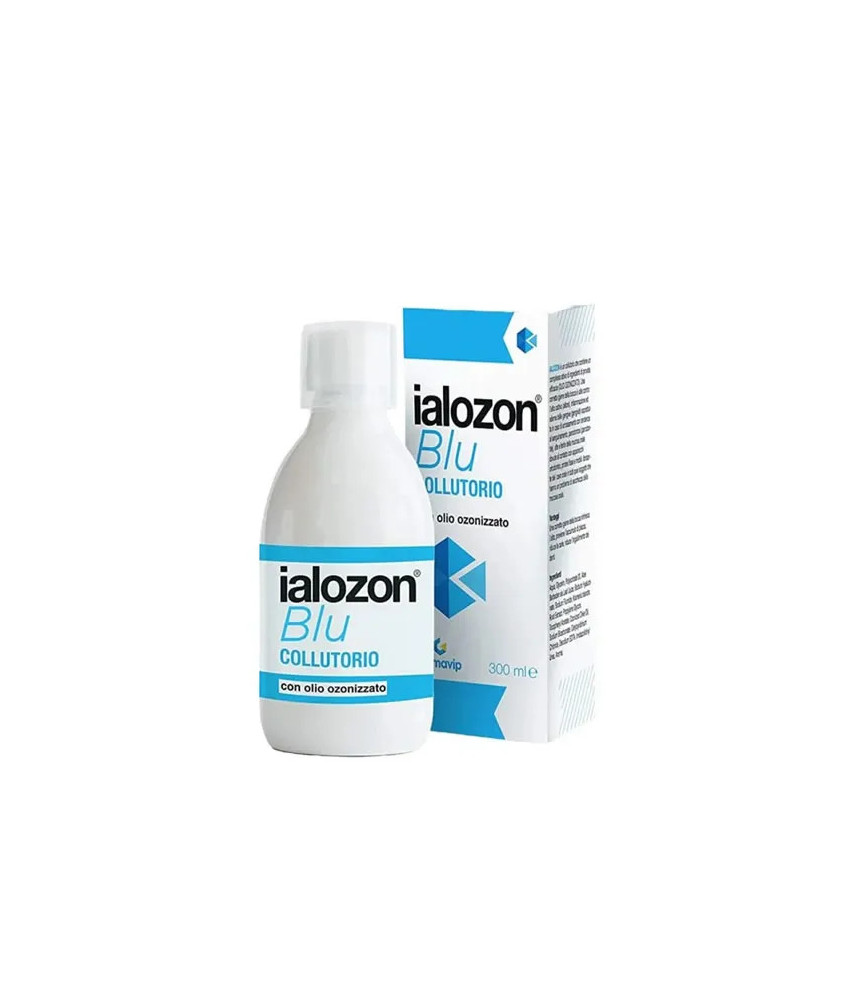 Bain de bouche bleu Gemavip Ialozon 300ml
