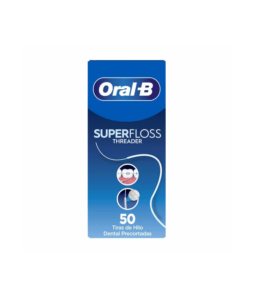 Oral-B Superfloss 50 Pre Cut Dental Floss Strands