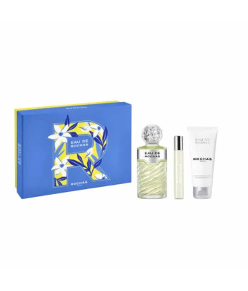  Rochas Eau De Rochas Eau De Toilette Spray 100ml Coffret 3 Produits