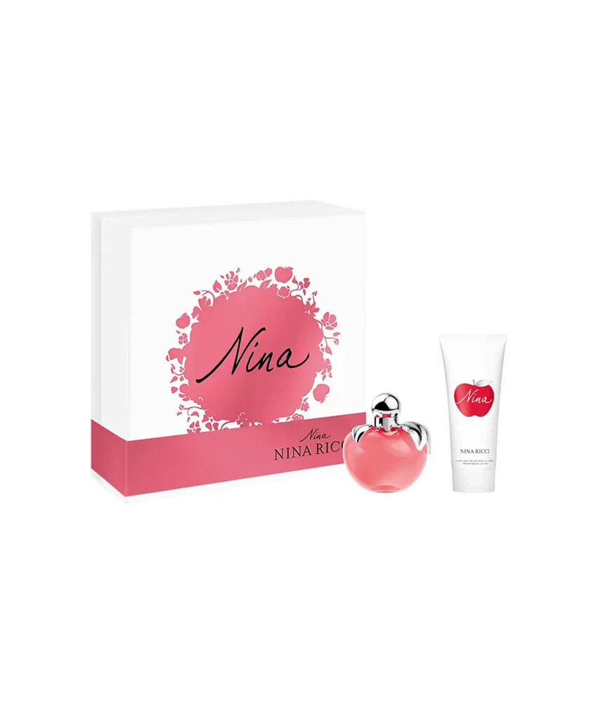 Nina Ricci Nina Eau De Toilette Vaporisateur 50ml Coffret 2 Produits