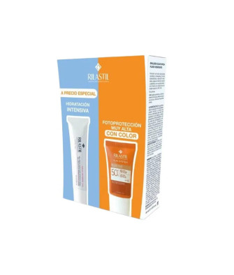 Coffret 2 produits Rilastil Sun System Color Emulsion Spf50+ 40 ml