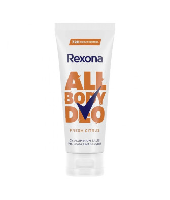 Rexona Fresh Citrus Unisex Para Todo El Cuerpo Desodorante Crema 75ml