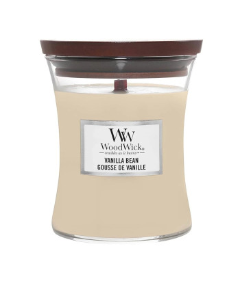 Woodwick Vela Vanilla Bean 275g