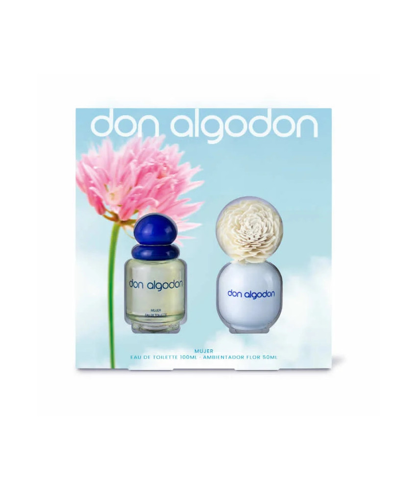 Don Algodon Eau De Toilette Spray 100ml Coffret 2 Produits