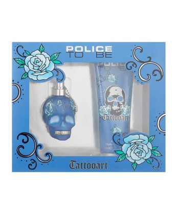 Police to Be Tattooart Eau De Parfum 40ml Spray Locion Corporal Perfumada 200ml