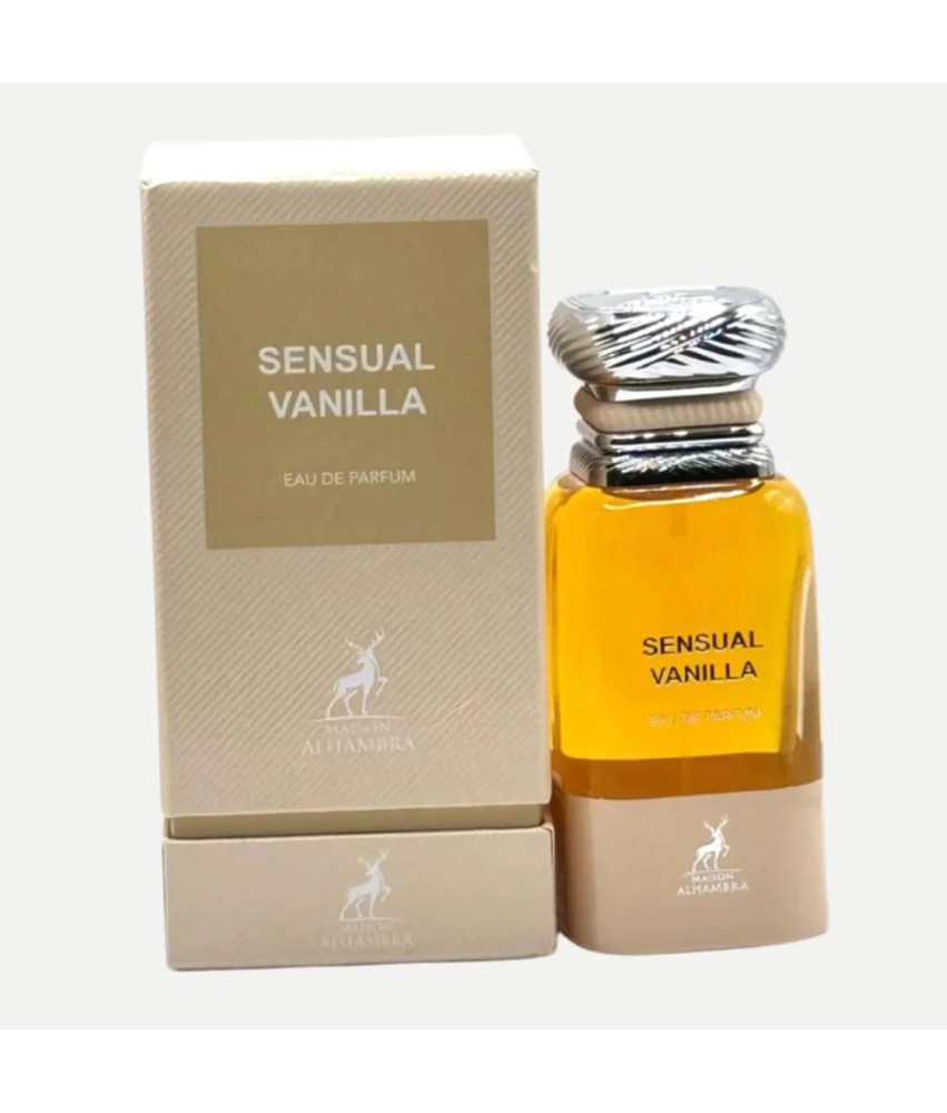 Maison Alhambra Sensual Vanilla Eau De Parfum 80ml Spray