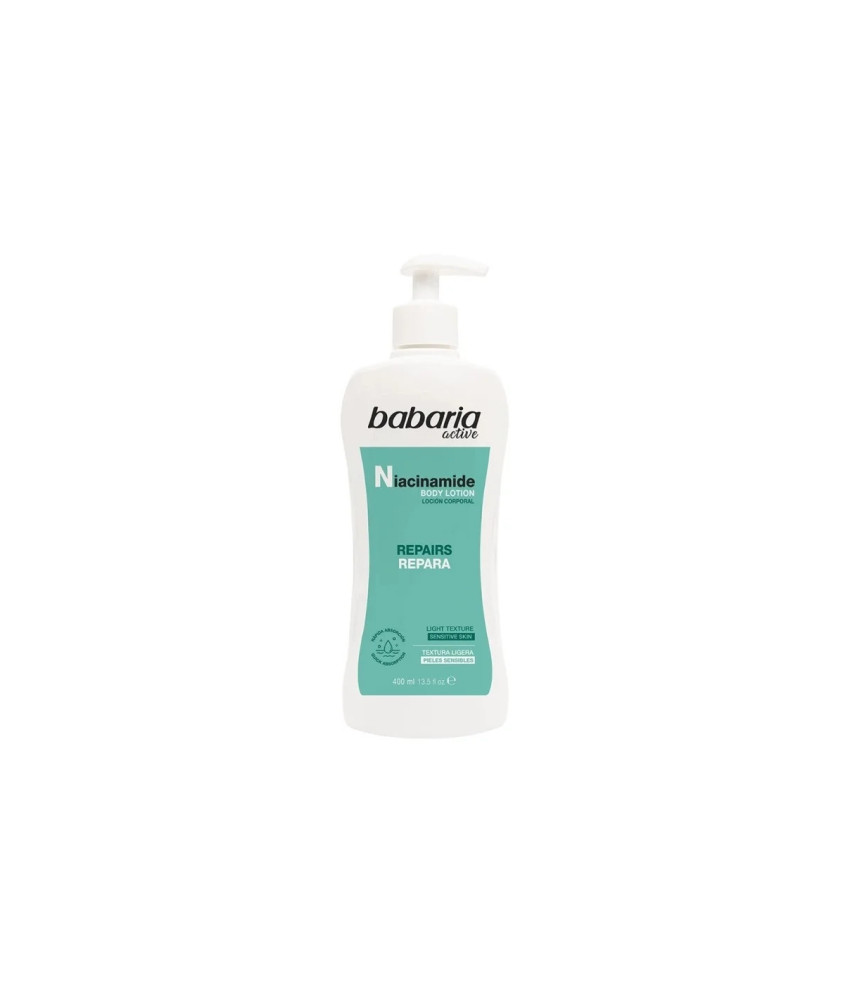 Babaria Active Niacinamide Locion Corporal Pieles Sensibles Con Difusor 400ml