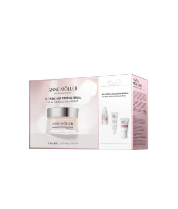 Anne Möller Stimulâge Ritual Iluminador y Reafirmante Gel Crema Estuche 4 Piezas