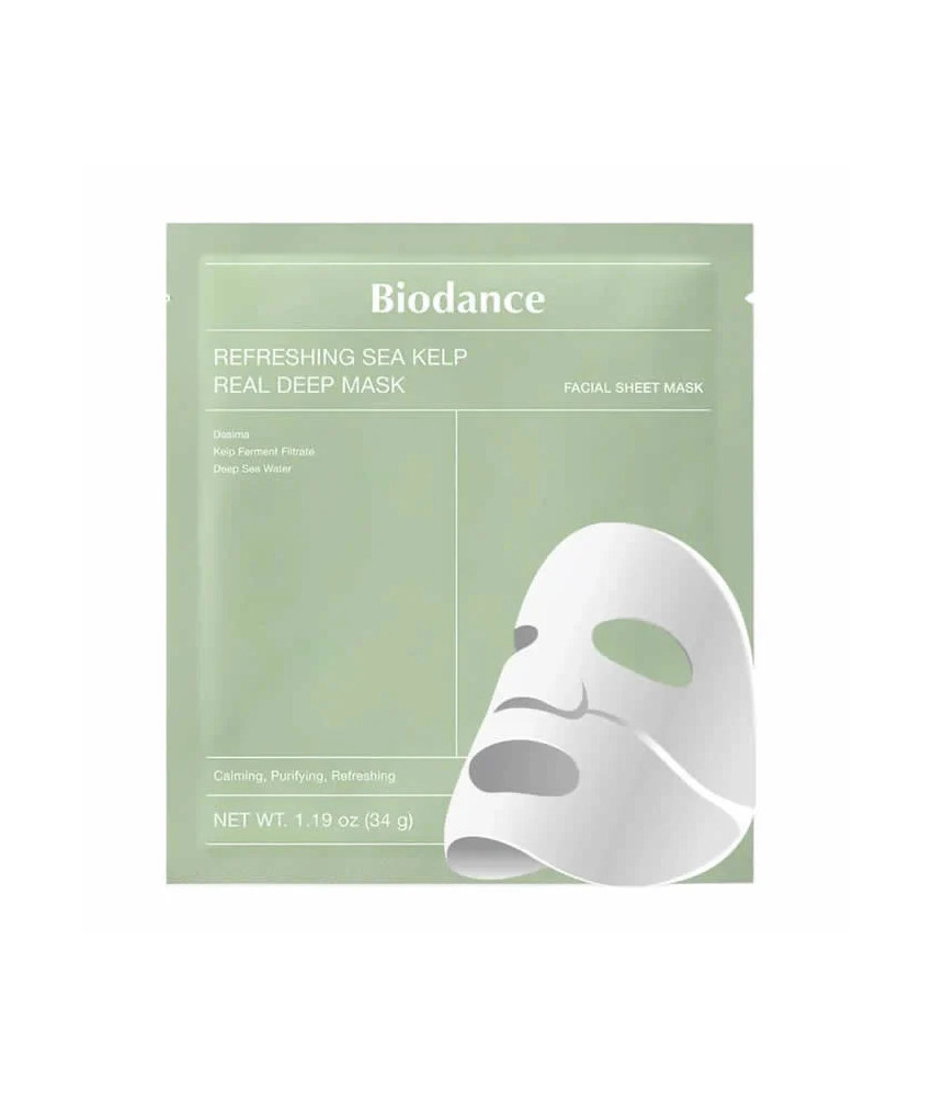 Biodance Refreshing Sea Kelp Real Deep Mask 4 Units