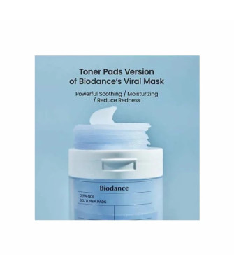 Biodance Cera-Nol Gel Toner 60 Pads