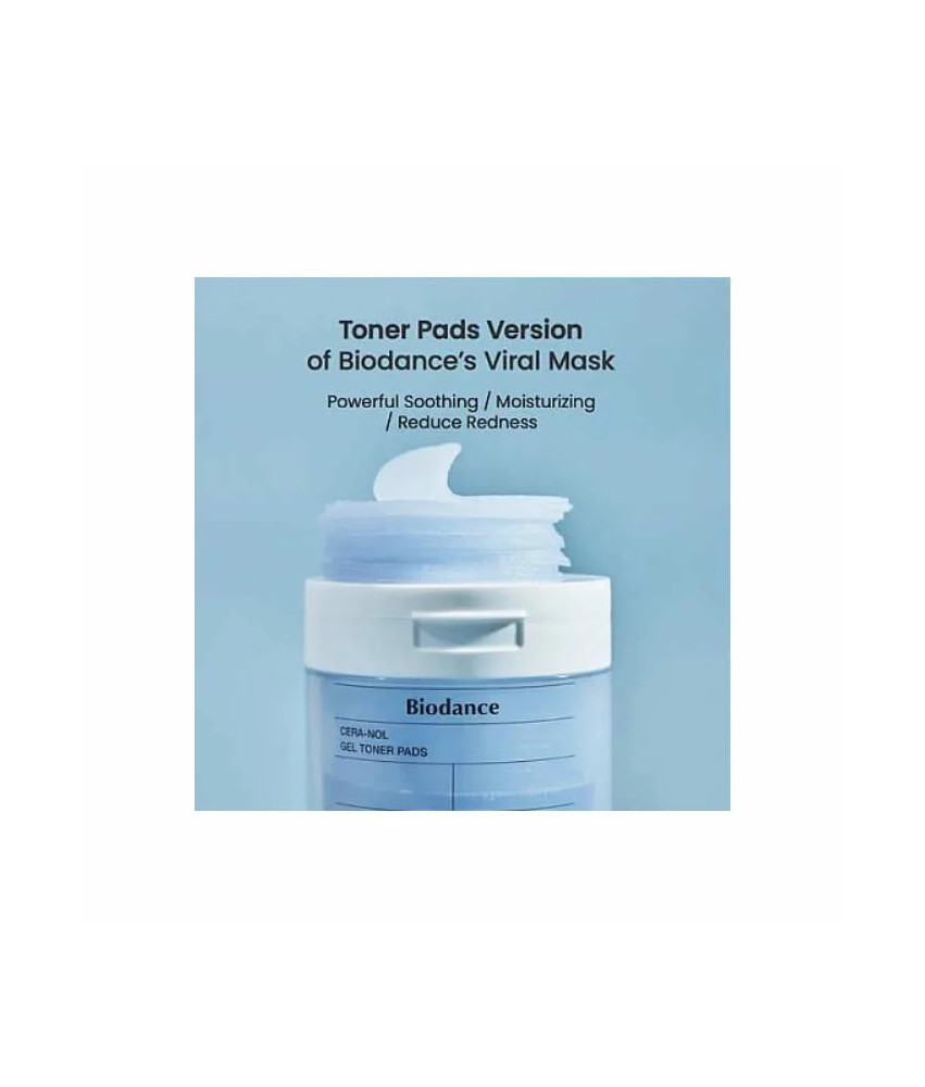 Biodance Cera-Nol Gel Toner 60 Pads
