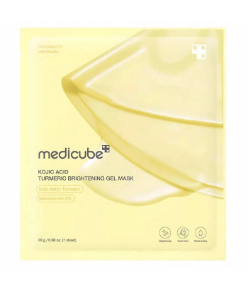 Medicube Kojic Acid Turmeric Brightening Gel Mask 1 Sheet