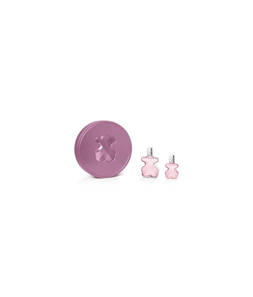 Tous Loveme Set Caja Redonda Metalica