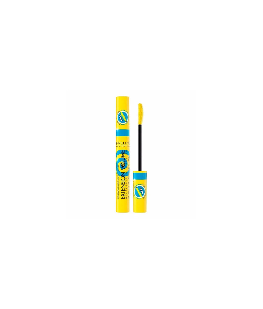 Eveline Mascara Extension Volume Push Up Volumen Levanta Riza