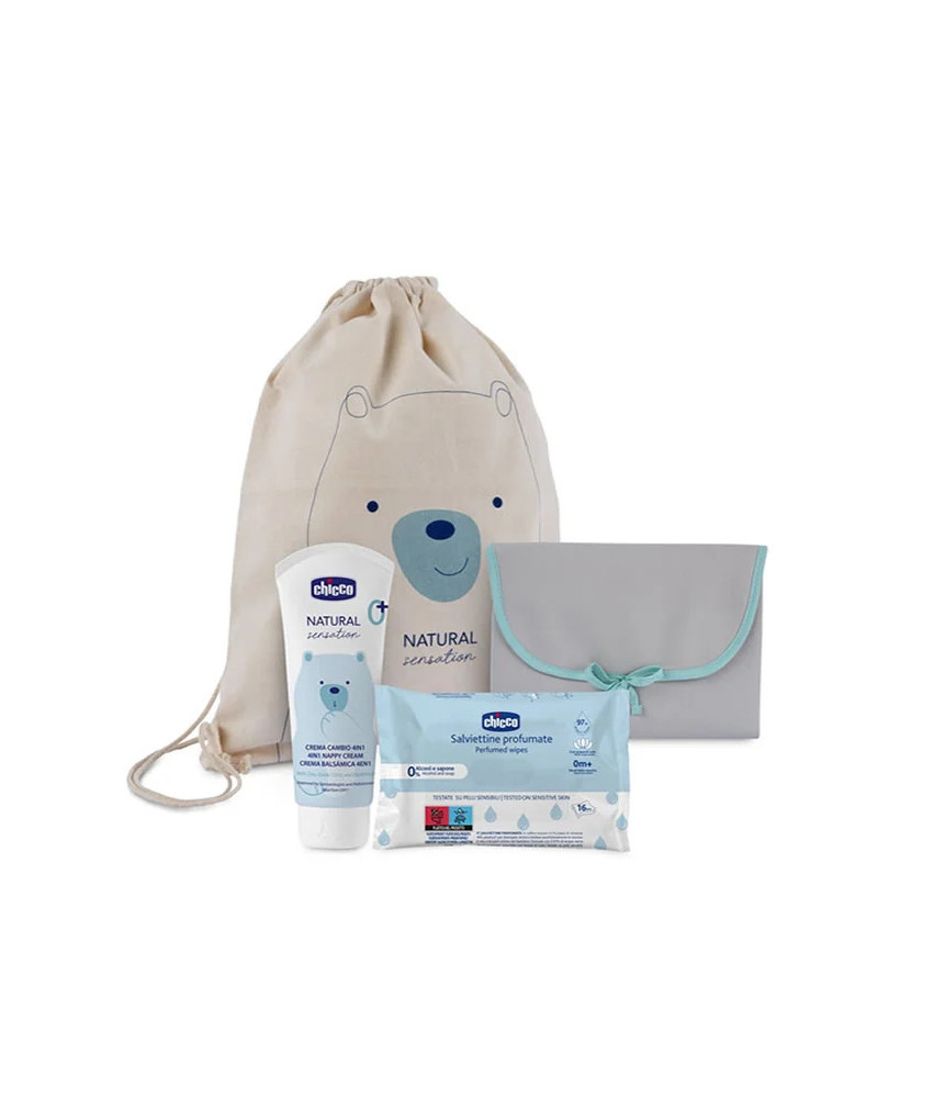 Ensemble De Change Chicco Natural Sensation 4 Pièces
