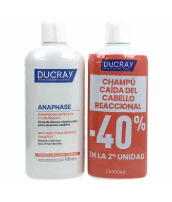 Ducray Shampooing Antichute Et Croissance 2x400ml
