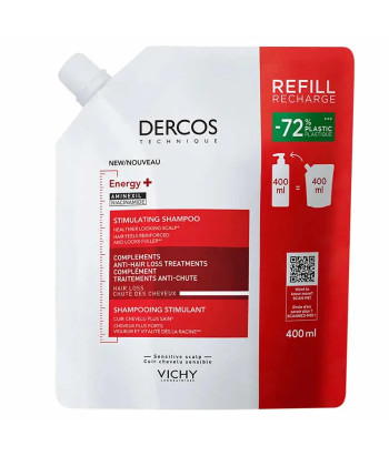 Vichy Dercos Energy+ Shampooing Stimulant Recharge 400ml