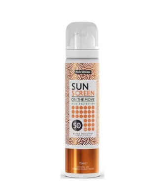 Frezyderm Sun Screen On The Move Spf50+ Face Mist 75ml