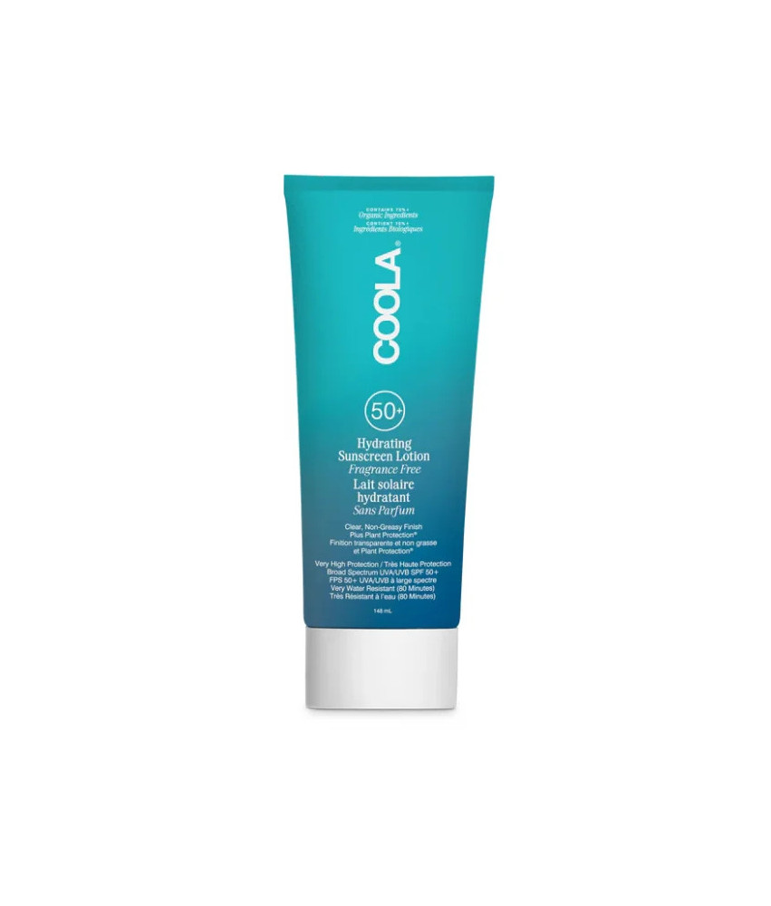 Coola Hydrating Sunscreen Lotion Spf50+ Fragance Free 148ml