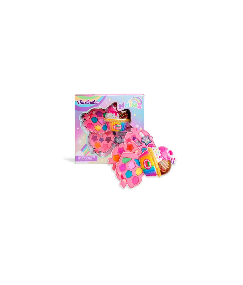 Martinelia Whims Cupcake Makeup Paleta 7 Sombras 7 Brillo Labios