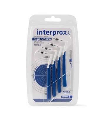 Interprox Plus Interdental Brush Super Conical  2.0 4 Units