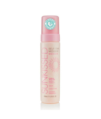 Sunkissed Self-Tan Mousse Medium Coconut Fragrance 200ml